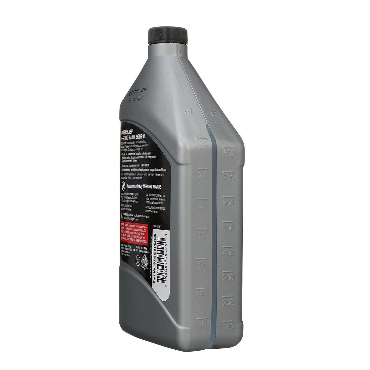 Mercury Marine Qualifies for Free Shipping Mercury Marine 4-Stroke 10W30 Synthetic Oil Quart #92-8M0142135