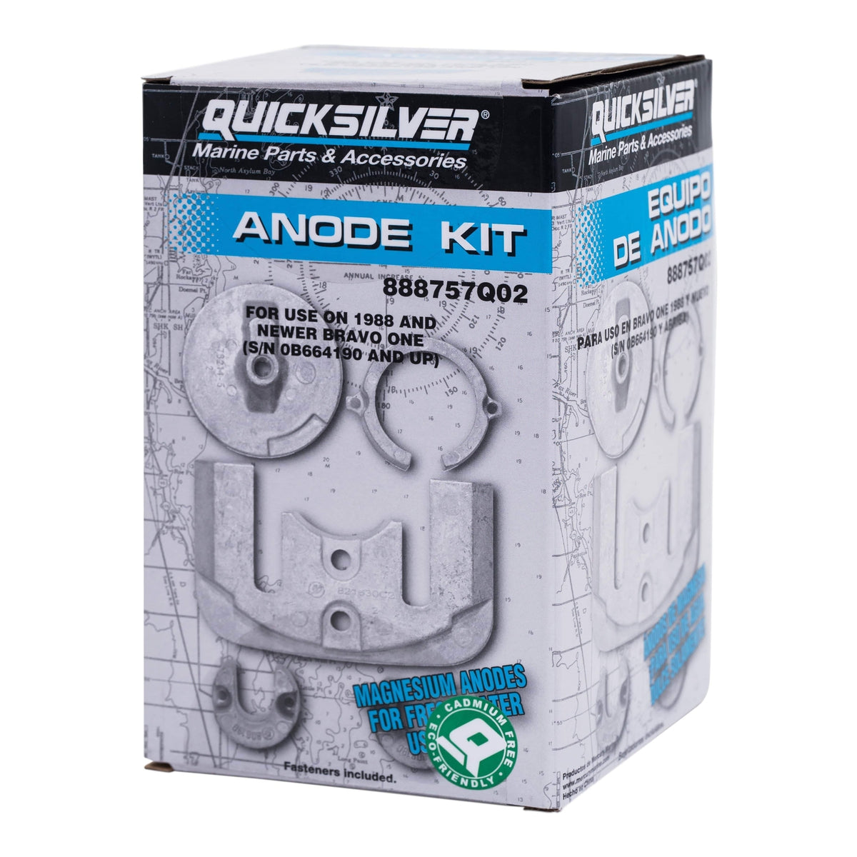 Mercury Marine Qualifies for Free Shipping Mercury Marine Anode Kit #97-888757Q02