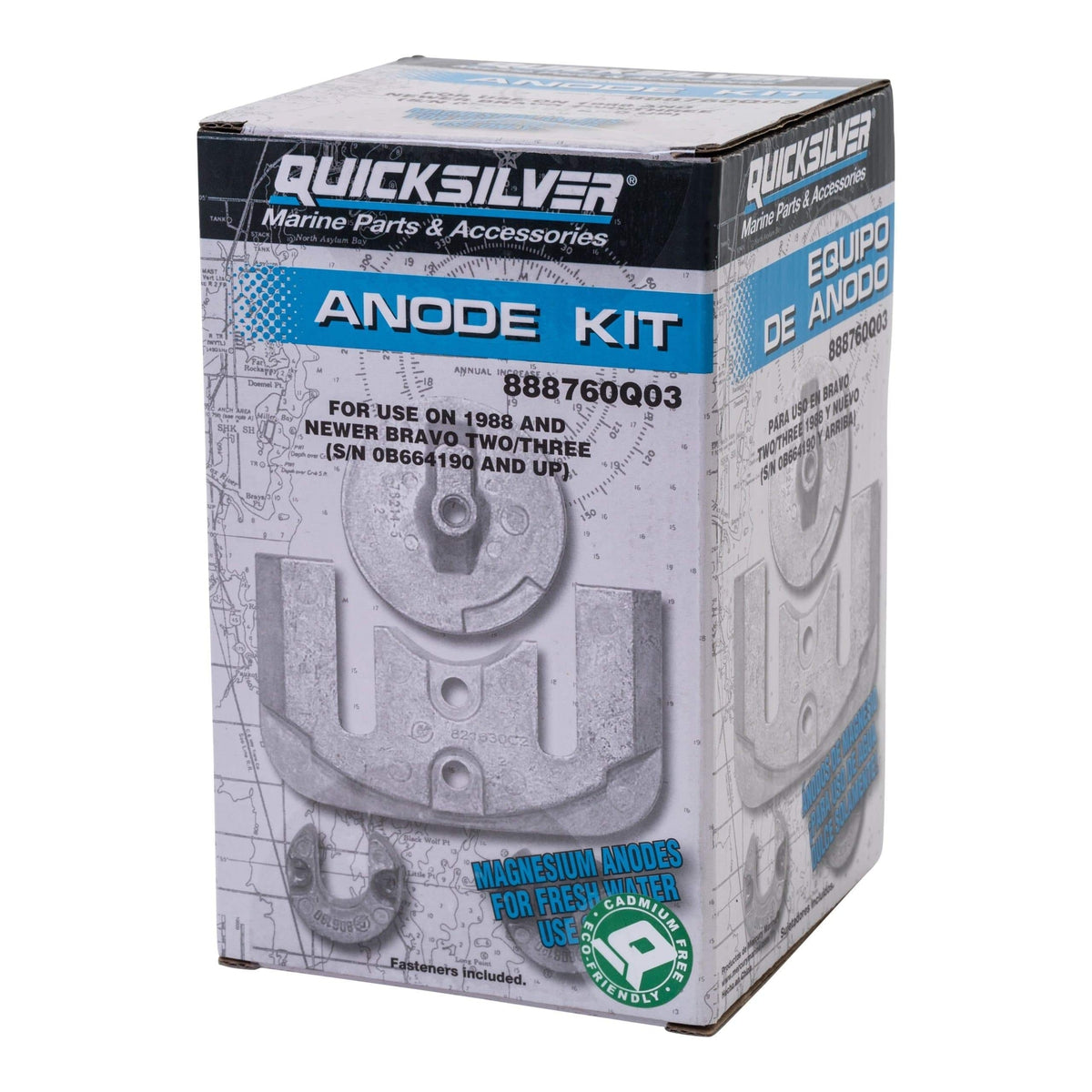 Mercury Marine Qualifies for Free Shipping Mercury Marine Anode Kit #97-888760Q03