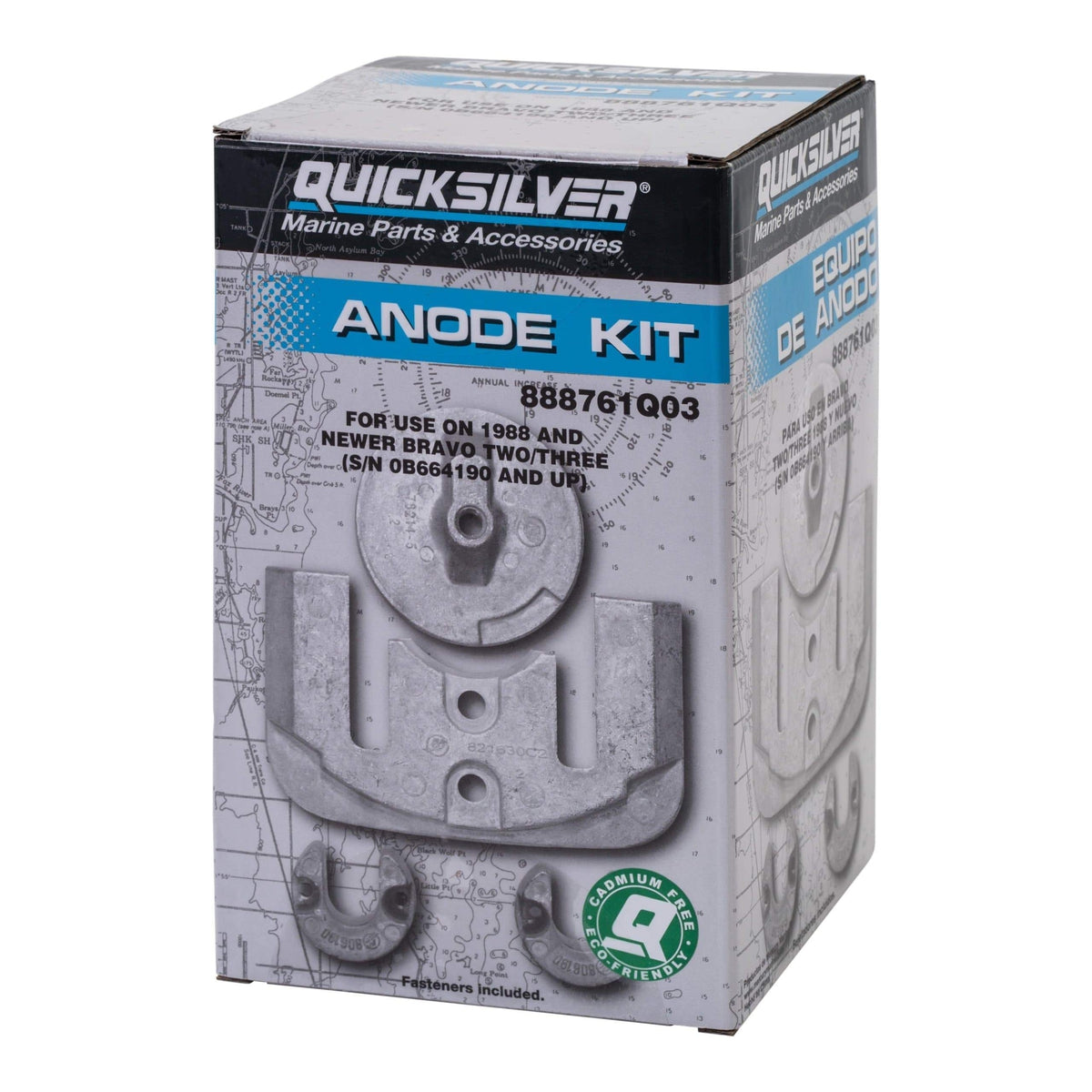 Mercury Marine Qualifies for Free Shipping Mercury Marine Anode Kit #97-888761Q03