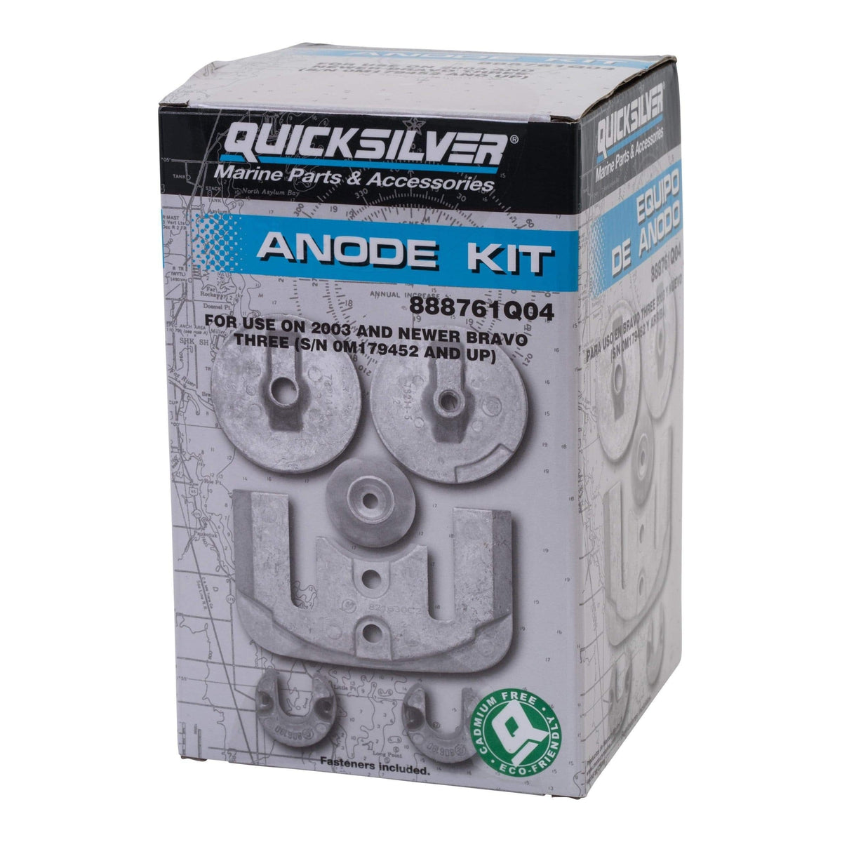 Mercury Marine Qualifies for Free Shipping Mercury Marine Anode Kit Bravo 3 04-up Aluminum #97-888761Q04