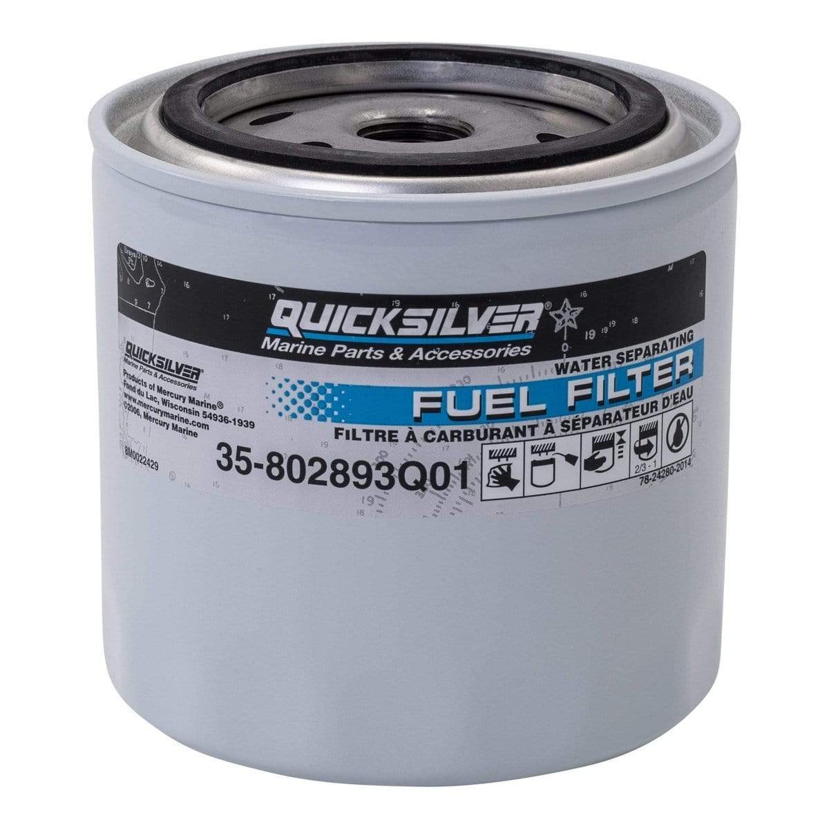 Mercury Marine Qualifies for Free Shipping Mercury Marine Fuel Filter #35-802893Q01
