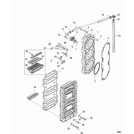 Mercury Marine Qualifies for Free Shipping Mercury Marine Gasket #127754