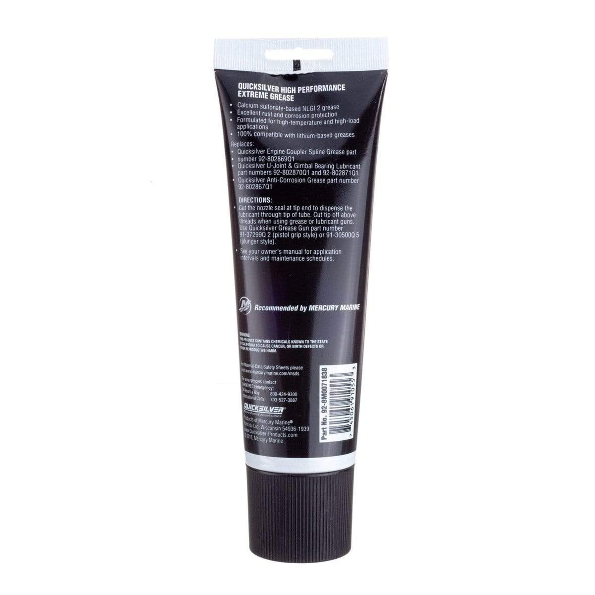 Mercury Marine Qualifies for Free Shipping Mercury Marine Grease-Extreme 8 oz #92-8M0071838