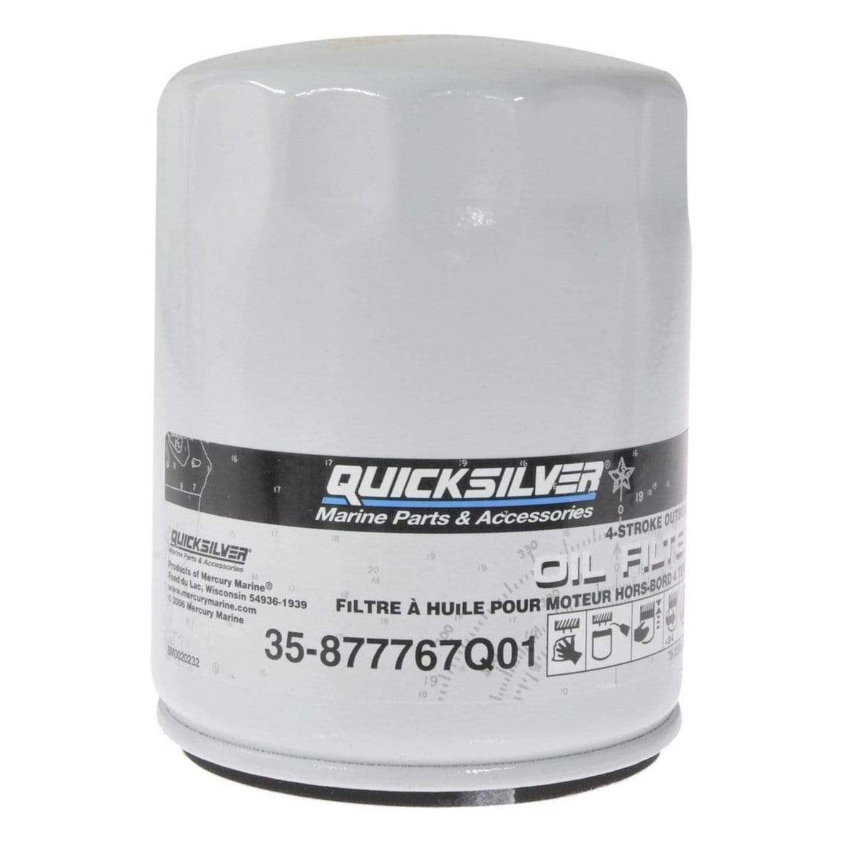 Mercury Marine Qualifies for Free Shipping Mercury Marine Oil Filter 4-Stroke Outboard #35-877767Q01