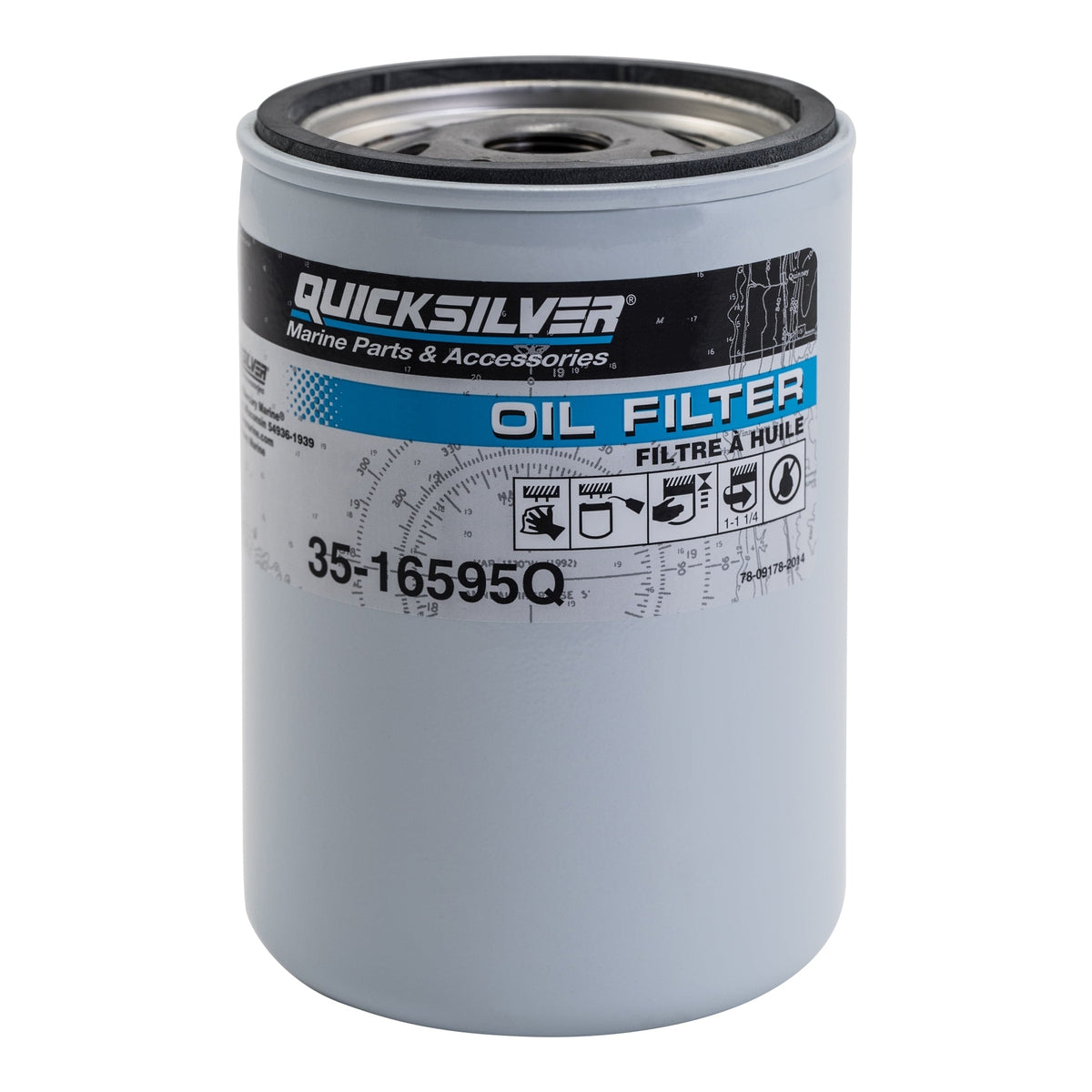 Mercury Marine Qualifies for Free Shipping Mercury Oil Filter #16595Q