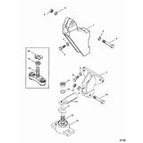 Mercury Marine Qualifies for Free Shipping Mercury Rear Motor Mounts #816326A2