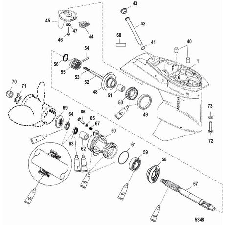 Mercury Marine Qualifies for Free Shipping Mercury Reverse Gear #822163T1
