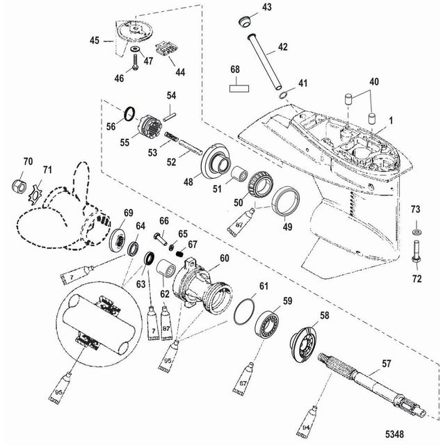 Mercury Marine Qualifies for Free Shipping Mercury Reverse Gear #822163T1