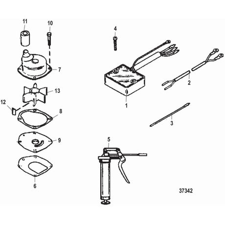 Mercury Marine Qualifies for Free Shipping Mercury Screw 5-pk #82684430