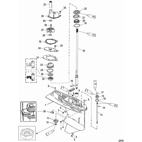 Mercury Marine Qualifies for Free Shipping Mercury Shift Cam #760394