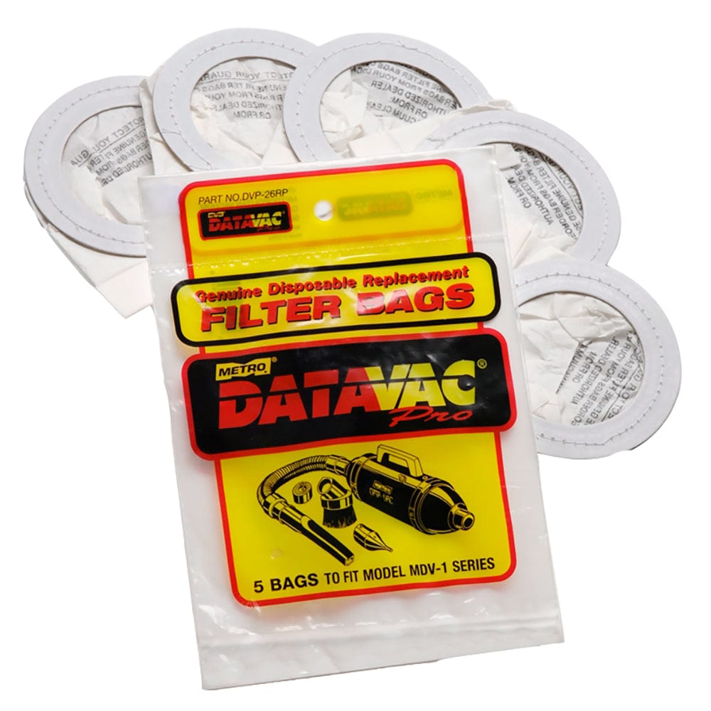 MetroVac Qualifies for Free Shipping Metrovac Disposable Bags 5-pk #120-516620