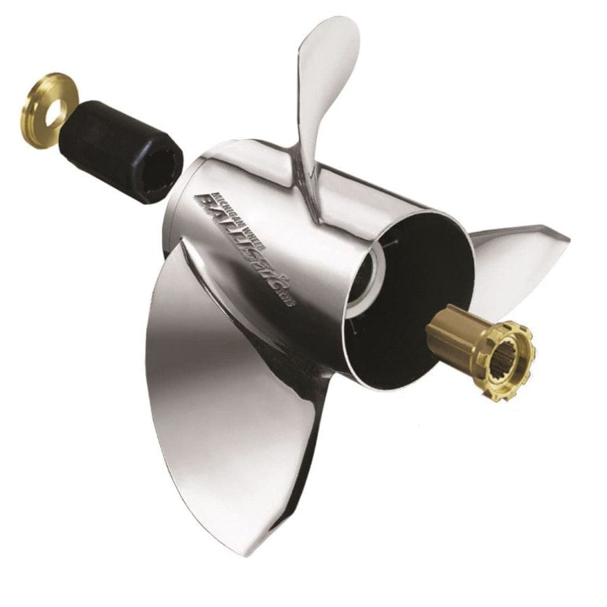 Michigan Wheel Qualifies for Free Shipping Michigan Wheel 13.125 RH 21-Pitch 3-Blade Ballistic #933421
