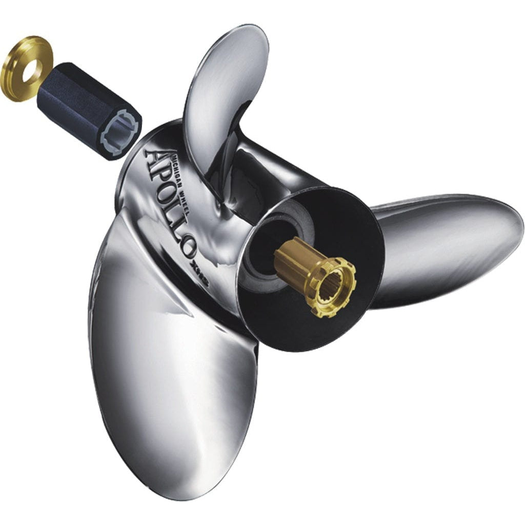 Michigan Wheel Qualifies for Free Shipping Michigan Wheel SS Apollo Propeller 17p LH #993033