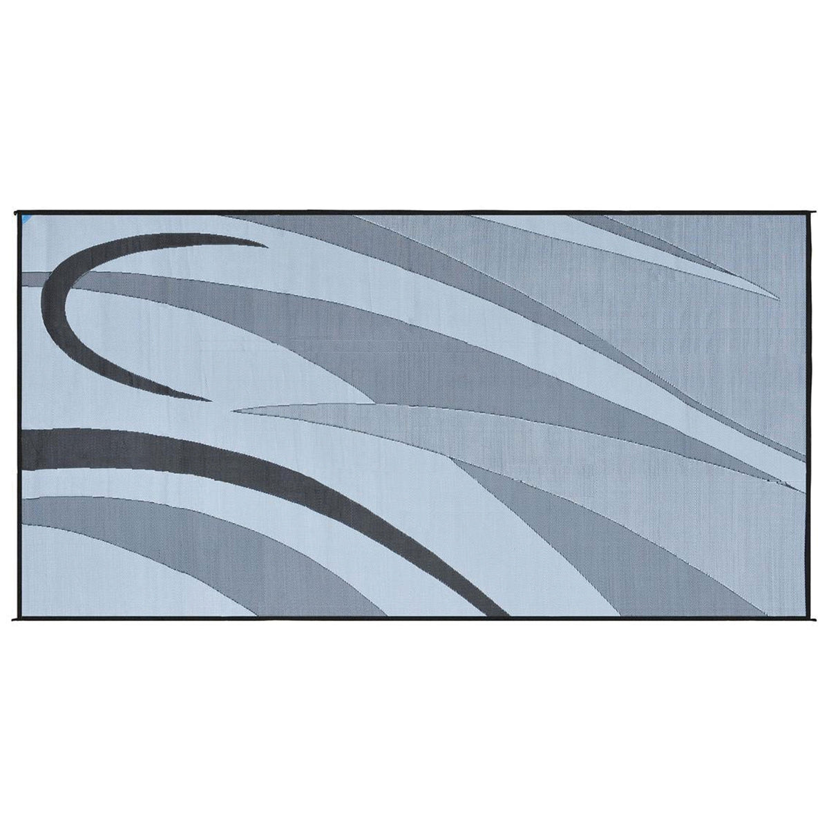 Ming's Mark Qualifies for Free Shipping Ming's Mark CampingGraphic Patio Mat 8' x 16' Black/Silver #GB1