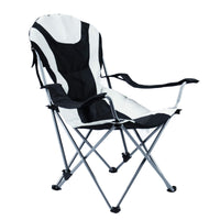 Ming's Mark Not Qualified for Free Shipping Ming's Mark Foldable Reclining Camp Chair Black/Gray #36028