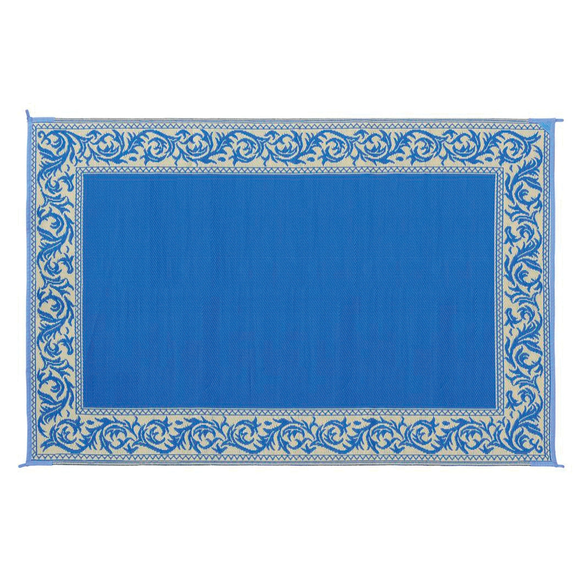 Ming's Mark Qualifies for Free Shipping Ming's Mark Stylish Camping Classical Patio Mat 6' x 9' Blue/Beige #RD3