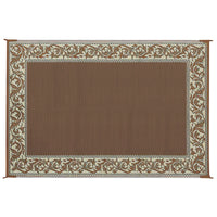 Ming's Mark Qualifies for Free Shipping Ming's Mark Stylish Camping Classical Patio Mat 6' x 9' Brown/Beige #RD7