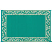 Ming's Mark Qualifies for Free Shipping Ming's Mark Stylish Camping Classical Patio Mat 6' x 9' Green/Beige #RD4