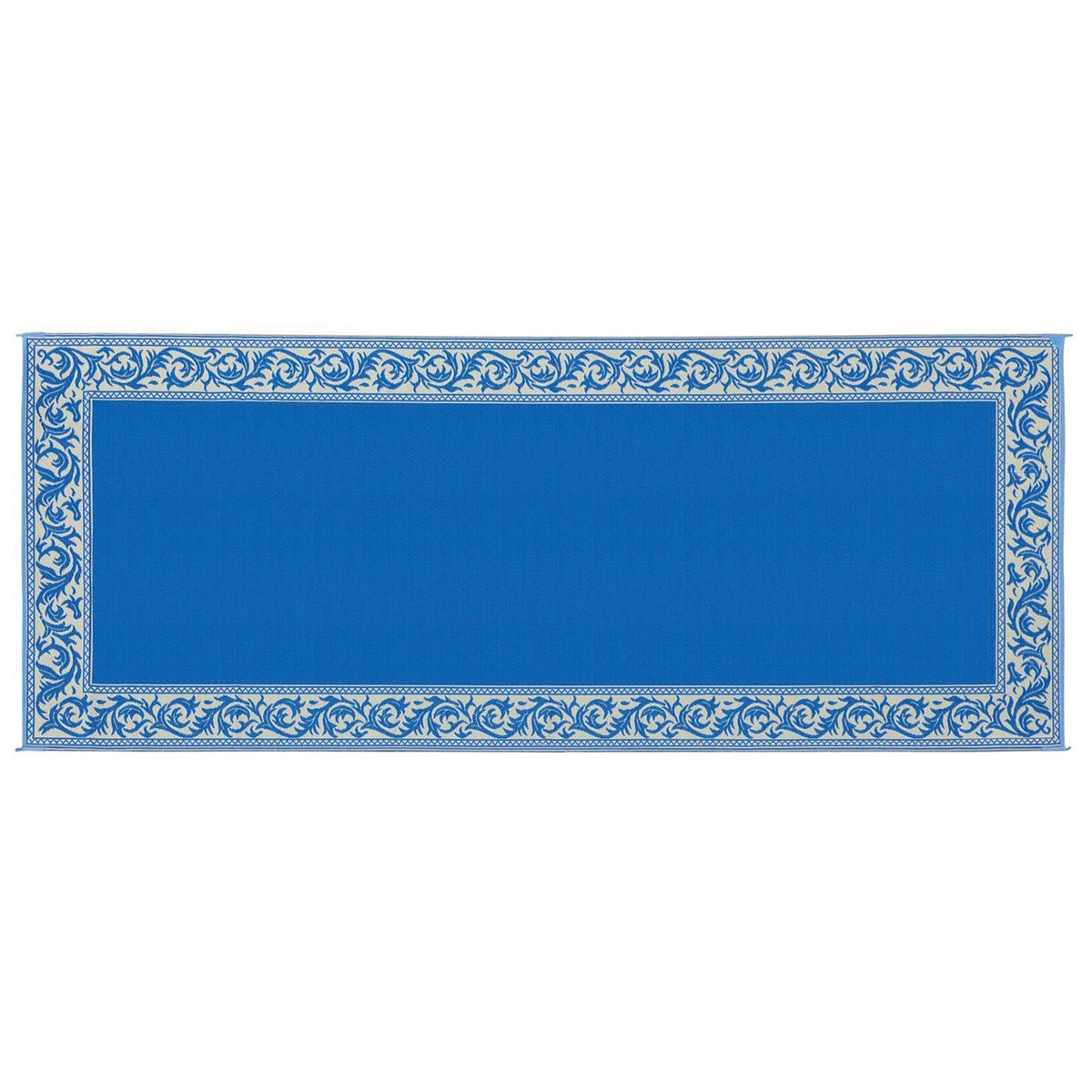 Ming's Mark Qualifies for Free Shipping Ming's Mark Stylish Camping Classical Patio Mat 8' x 20' Blue/Beige #RC3