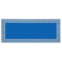 Ming's Mark Qualifies for Free Shipping Ming's Mark Stylish Camping Classical Patio Mat 8' x 20' Blue/Beige #RC3