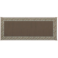 Ming's Mark Qualifies for Free Shipping Ming's Mark Stylish Camping Classical Patio Mat 8' x 20' Brown/Beige #RC7