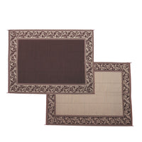 Ming's Mark Qualifies for Free Shipping Ming's Mark Stylish Camping Classical Patio Mat 9' x 12' Brown/Beige #RA7