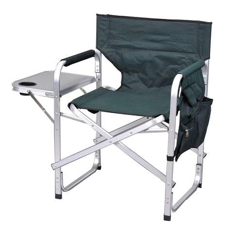 Ming's Mark Qualifies for Free Shipping Ming's Mark Stylish Camping Folding Director's Chair Green #SL1204-GREEN