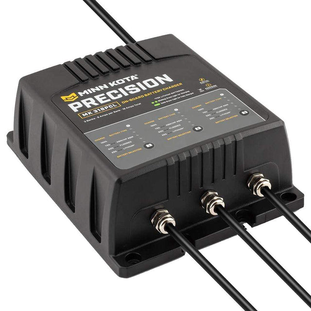 Minn Kota Qualifies for Free Shipping Minn Kota MK-318 PCL 3-Bank x 6a LI Optimized Charger #1833181