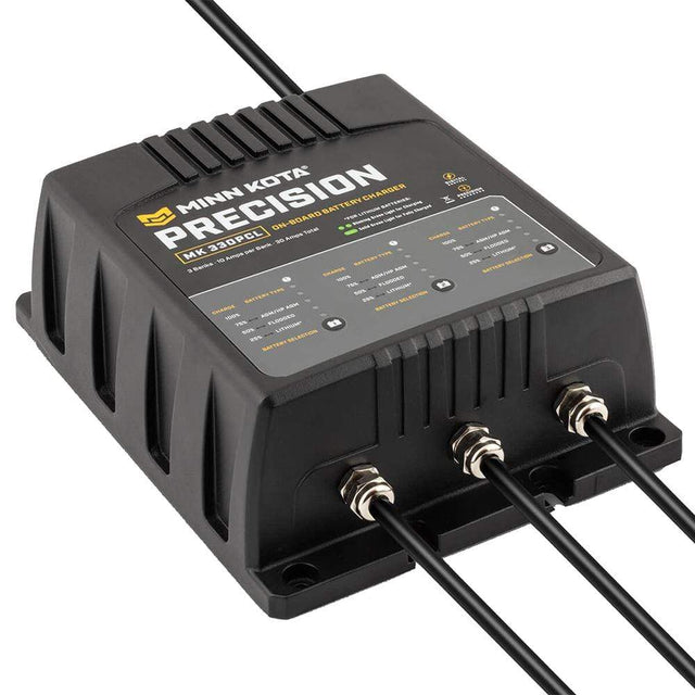 Minn Kota Qualifies for Free Shipping Minn Kota MK-330 PCL 3-Bank x 10a LI Optimized Charger #1833301