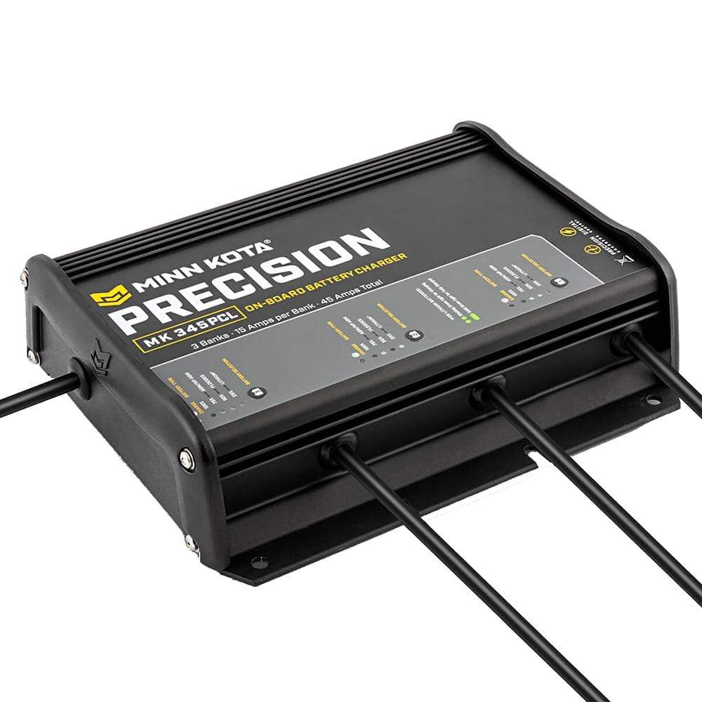 Minn Kota Not Qualified for Free Shipping Minn Kota MK-345 PCL 3-Bank x 15a LI Optimized Charger #1833452