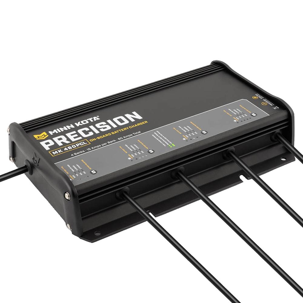 Minn Kota Not Qualified for Free Shipping Minn Kota MK-460 PCL 4-Bank x 15a LI Optimized Charger #1834602