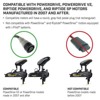Minn Kota Qualifies for Free Shipping Minn Kota Powerdrive Bluetooth Foot Pedal Acc Corded #1866070