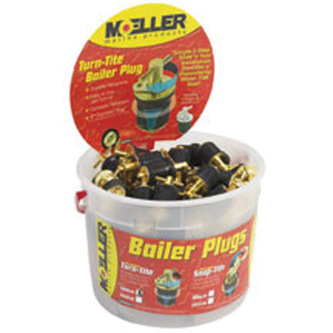 Moeller 1" Brass Turn-Tite Display Bucket 48-Pc #020899-50