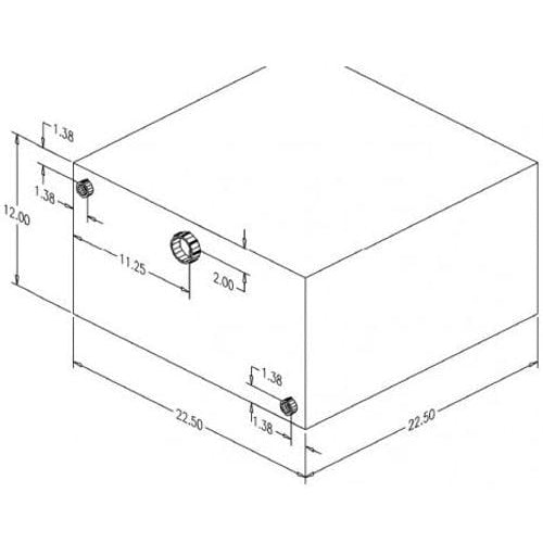 Moeller Qualifies for Free Shipping Moeller 25 Gallon Water Tank #040224