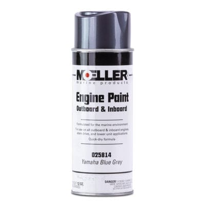 Moeller Qualifies for Free Ground Shipping Moeller Paint Yamaha Blue/Gray 4-Stroke #025814