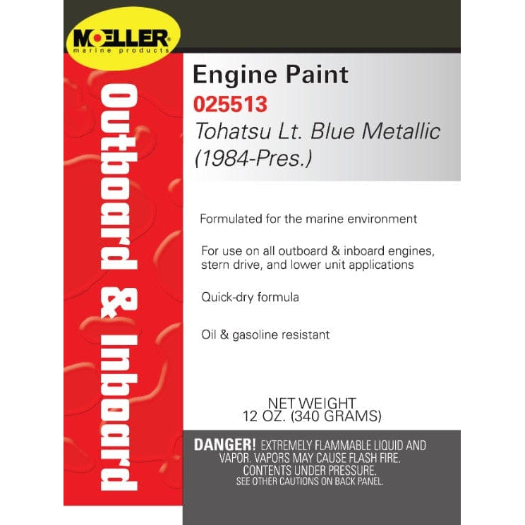 Moeller Qualifies for Free Shipping Moeller Tohatsu Light Grey Paint #025513