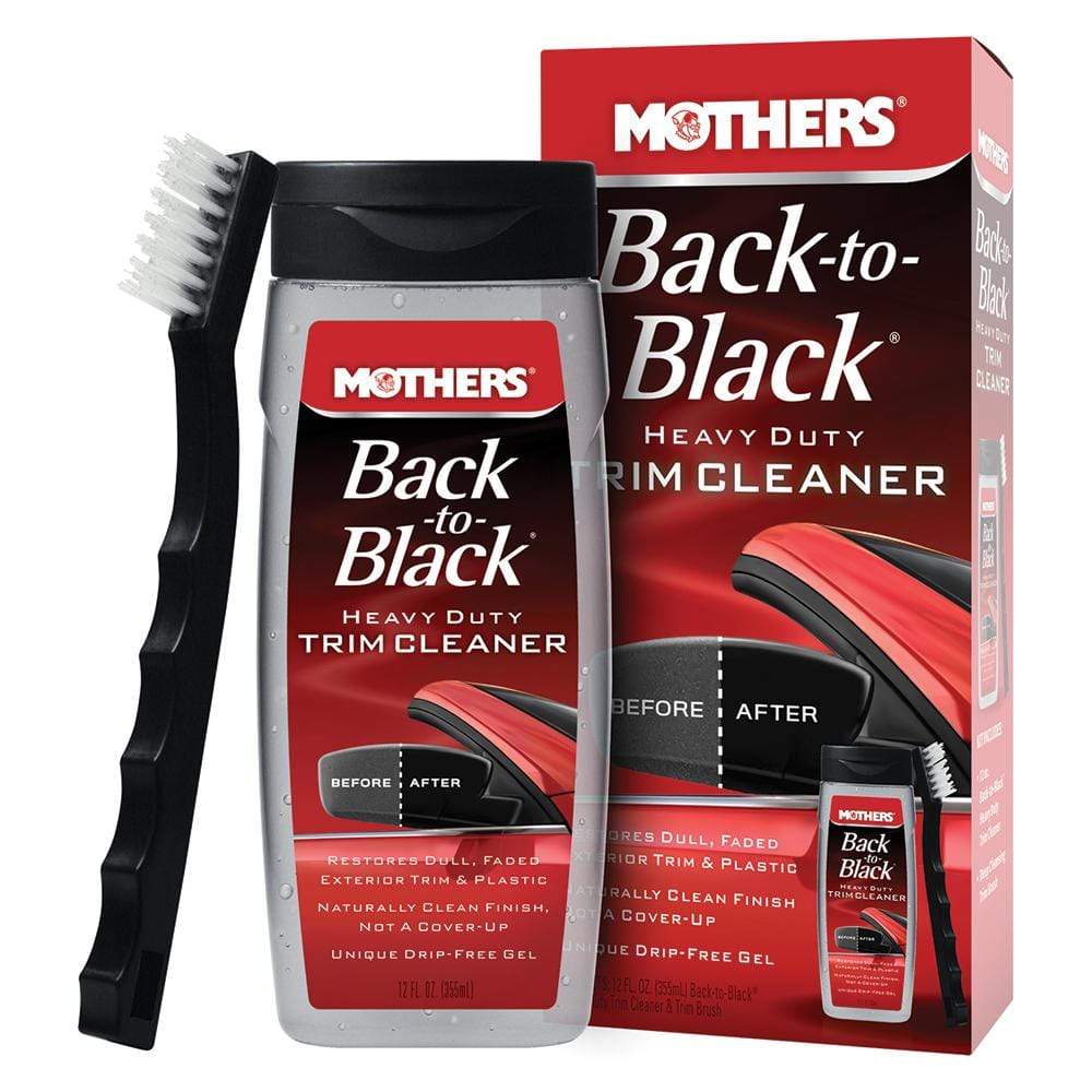 Mothers Wax Qualifies for Free Shipping Mothers Back-to-Black HD Trim Cleaner Kit #06141