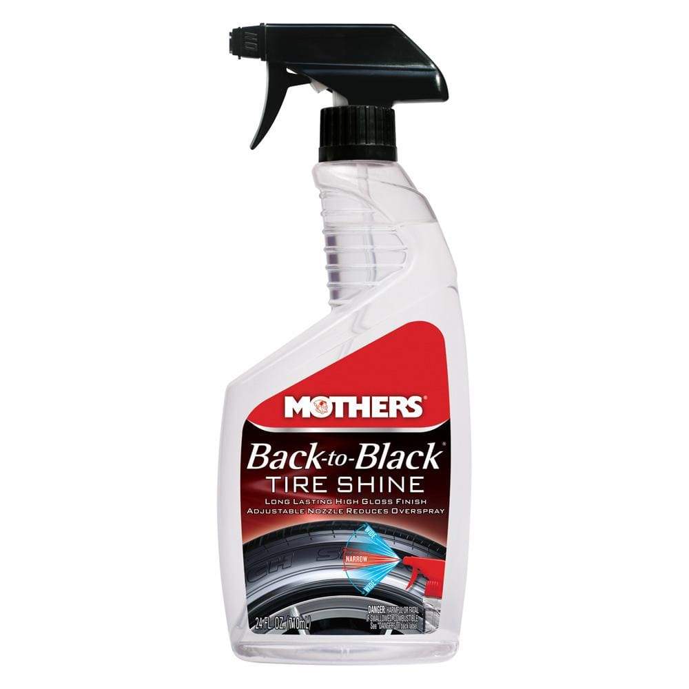 Mothers Wax Qualifies for Free Shipping Mothers Back-To-Black Tire Shine 24 oz #06924