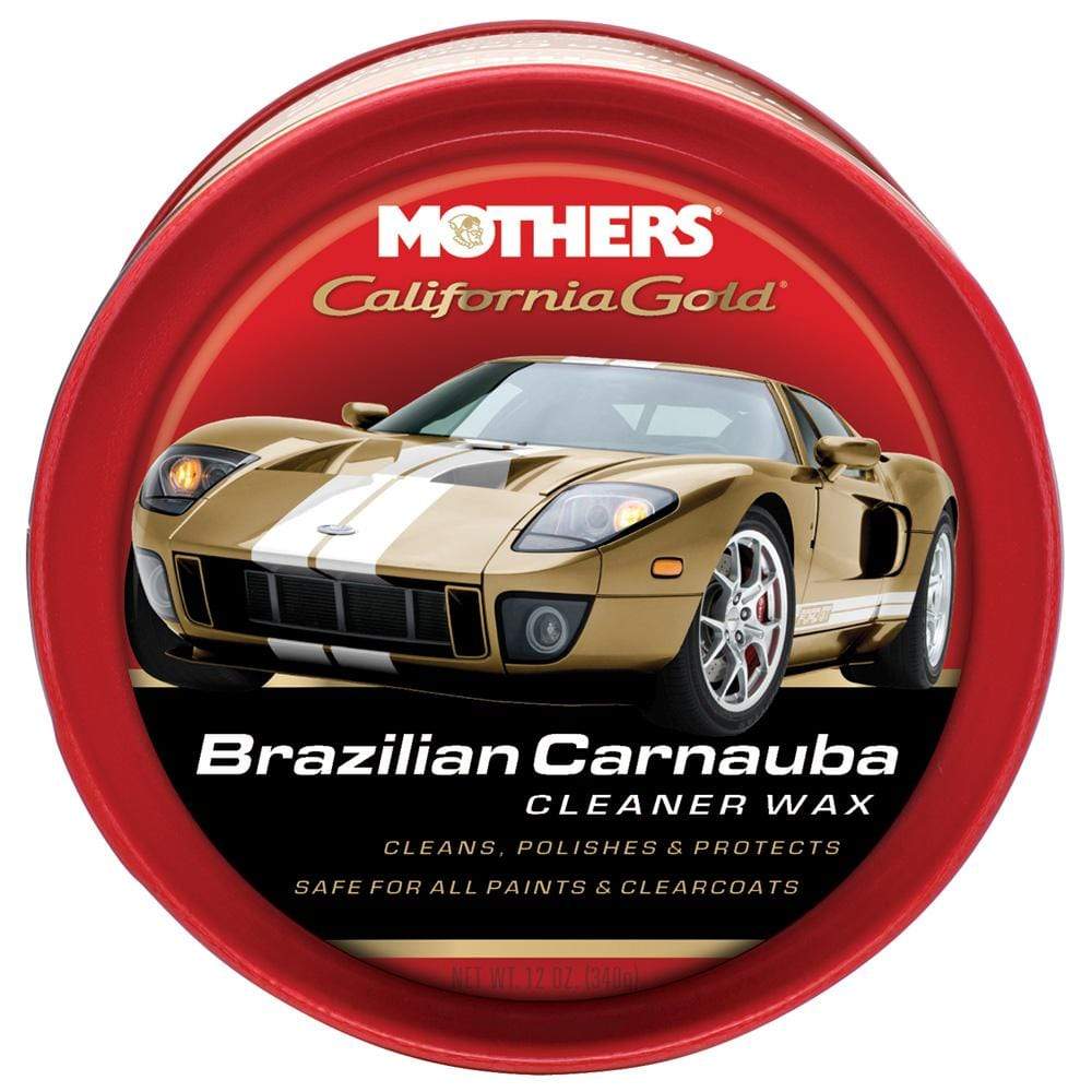 Mothers Wax Qualifies for Free Shipping Mothers California Gold Brazilian Carnauba Cleaner Wax #05500