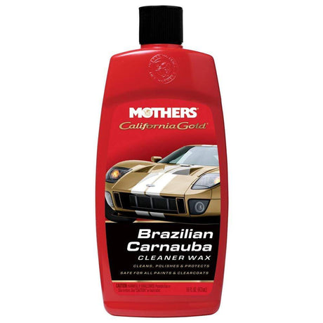 Mothers Wax Qualifies for Free Shipping Mothers California Gold Brazilian Carnauba Wax Liquid #05701