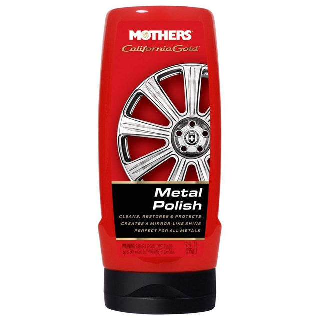 Mothers Wax Qualifies for Free Shipping Mothers California Gold Metal Polish Liquid 12 oz #05112