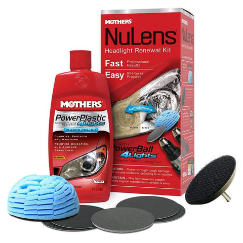 Mothers Wax Qualifies for Free Shipping Mothers Nulens Headlight Renewal Kit #07251