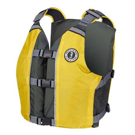 Mustang Survival Qualifies for Free Shipping Mustang APF Foam Vest Yellow-Gray #MV4111-222-0-216