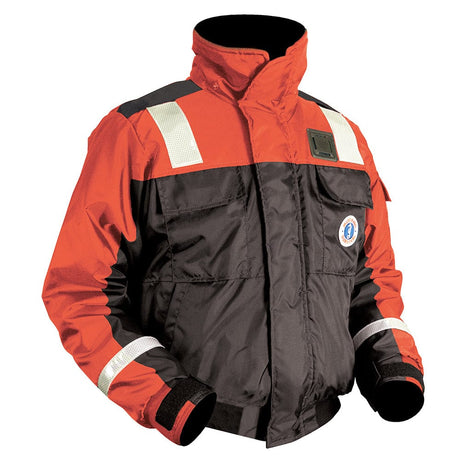 Mustang Survival Qualifies for Free Shipping Mustang Classic Flotation Bomber Jacket with Solas Tape #MJ6214T1-33-S-206