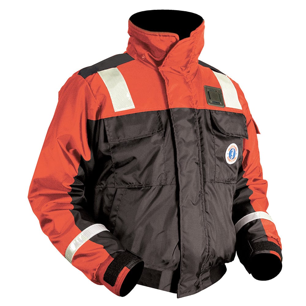 Mustang Survival Qualifies for Free Shipping Mustang Classic Flotation Bomber Jacket with Solas Tape #MJ6214T1-33-XL-206