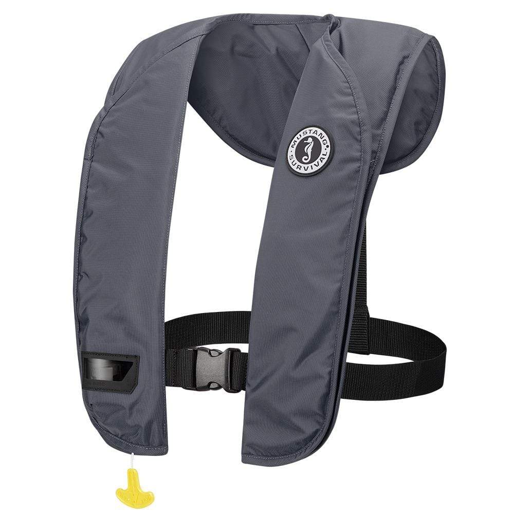 Mustang Survival Qualifies for Free Shipping Mustang MIT 100 Inflatable PFD Manual Admiral Gray #MD2014/03-191