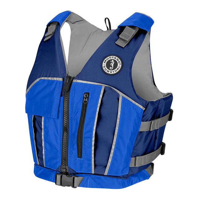 Mustang Survival Qualifies for Free Shipping Mustang Reflex Foam Vest M/L Royal Blue-Navy #MV7020-190-M/L-216
