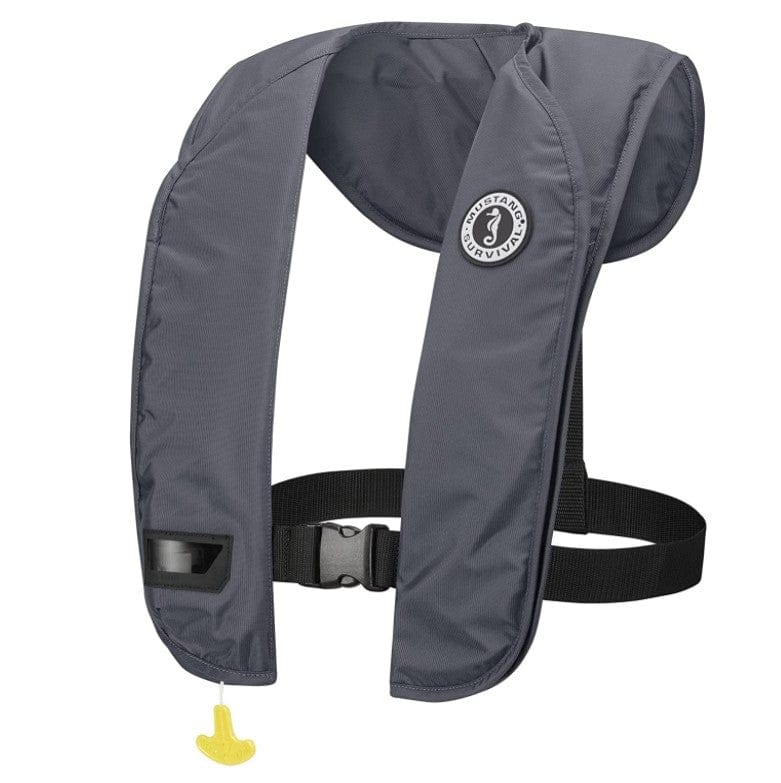 Mustang Survival Qualifies for Free Shipping Mustang Survival MIT100 Inflatable PFD Manual Gray #MD201403191