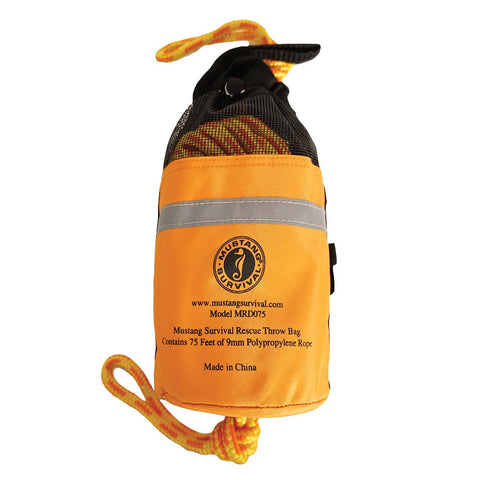 Mustang Survival Qualifies for Free Shipping Mustang Throw Bag with 75' Rope #MRD075-0-0-215